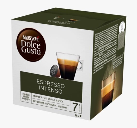 Кофе в капсулах Espresso Intenso для Nescafe Dolce Gusto, 16 кап. в уп., 3 уп. (48 капсул) - фотография № 19