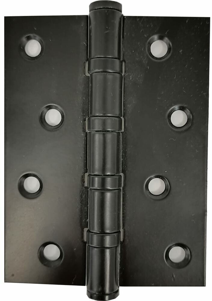 Универсальная дверная петля Vantage B4-BL черный для межкомнатных дверей (Врезная карточная петля вантаж с 4 подшипниками, навесы)