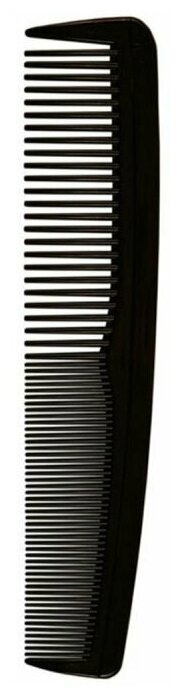 фото Расческа -гребень Lei пластиковый 026 без ручки черный 26007