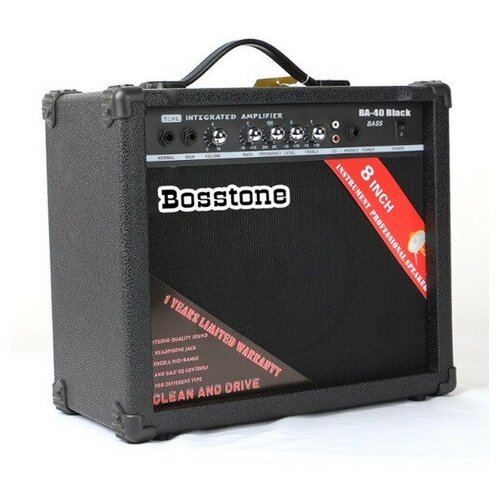 Bosstone BA-40W Black - Комбоусилитель для бас гитары