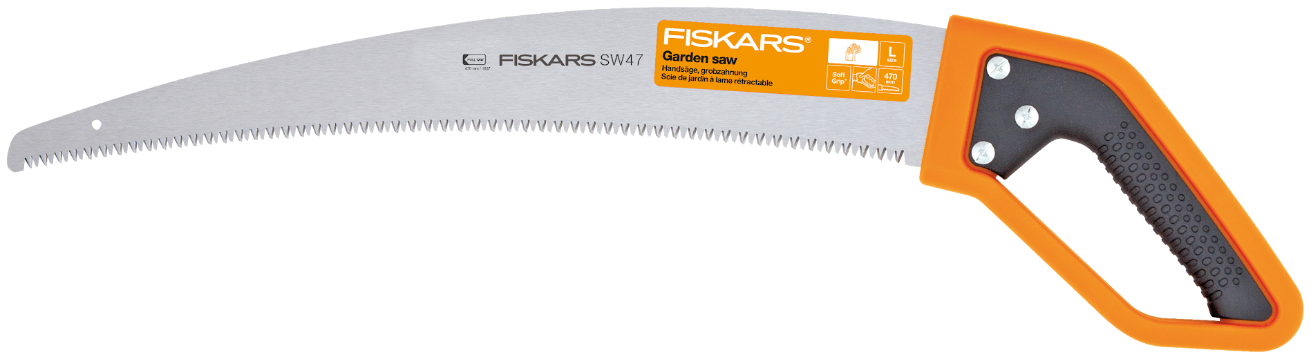 Пилас D-образной ручкой Fiskars SW 47 1028375 - фотография № 1