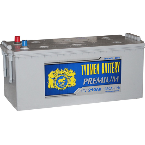 Аккумуляторы для грузовых автомобилей TYUMEN BATTERY Аккумуляторная батарея Tyumen Battery 6СТ-210L PREMIUM обратной полярности