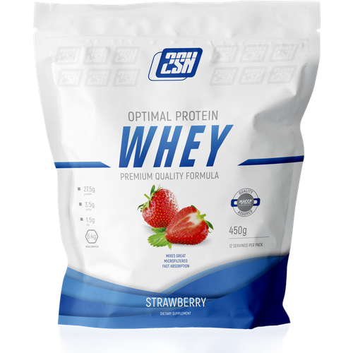 Протеин 2SN Whey Protein 450г Клубника протеин 2sn whey protein 450г ваниль