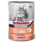 Влажный корм для кошек Morando Professional с креветками, с лососем 405 г (кусочки в соусе) - изображение
