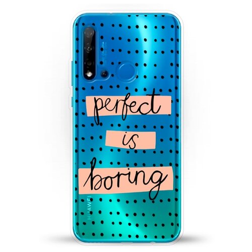 фото Силиконовый чехол boring perfect на huawei nova 5i andy & paul