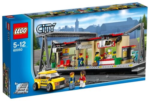 Конструктор LEGO City 60050 Железнодорожная станция, 423 дет.