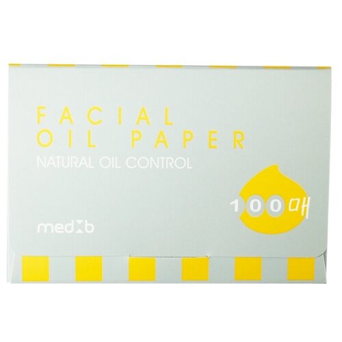 MEDB Facial Oil Paper 100sheets Матирующие салфетки для лица