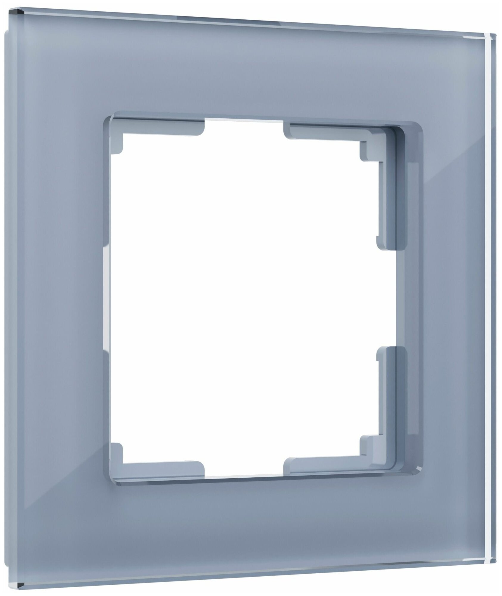 Рамка 1п Werkel Рамка из стекла на 1 пост Werkel Favorit серый W0011115 Favorit