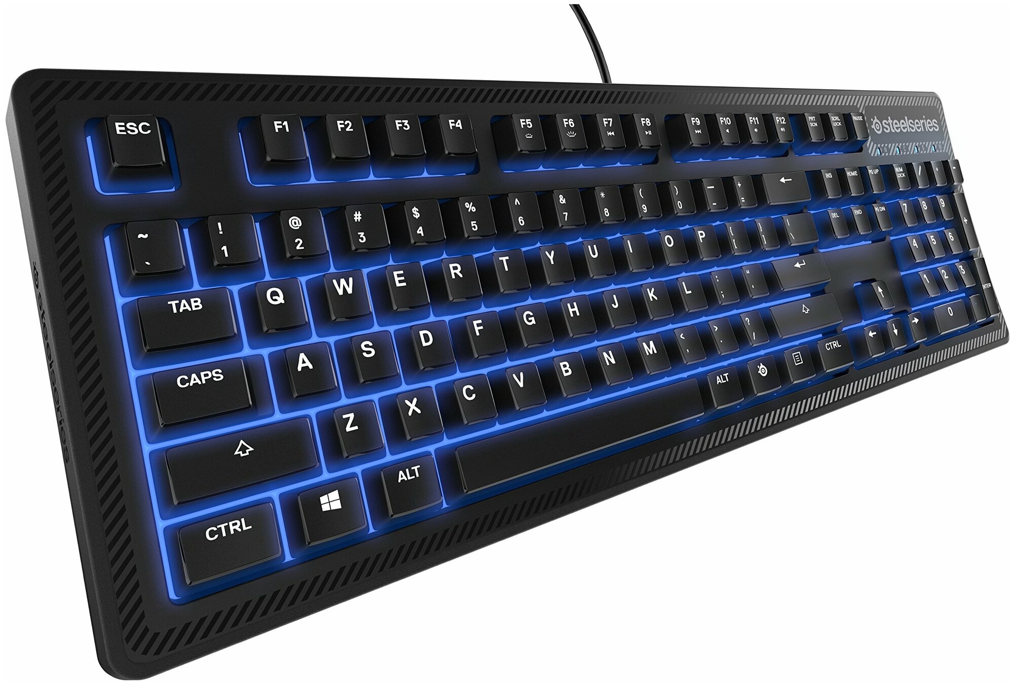 Проводная игровая клавиатура Steelseries Apex 100, черный (SS64435)