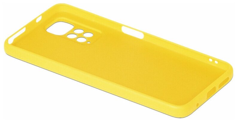 Чехол DF xiCase-61, для Xiaomi Redmi Note 11/11s, желтый (XICASE-61 (YELLOW)) - фото №2