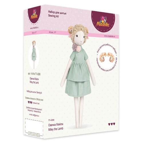 фото Набор для изготовления игрушки miadolla овечка майли (tt-0290)