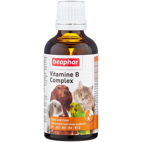 Добавка в корм Beaphar Vitamine B Complex  120 г 50 мл х 1 уп.