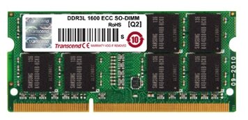 Оперативная память Transcend 4Gb DDR-III 1600MHz Transcend ECC SO-DIMM ( ) (TS512MSK72W6H)