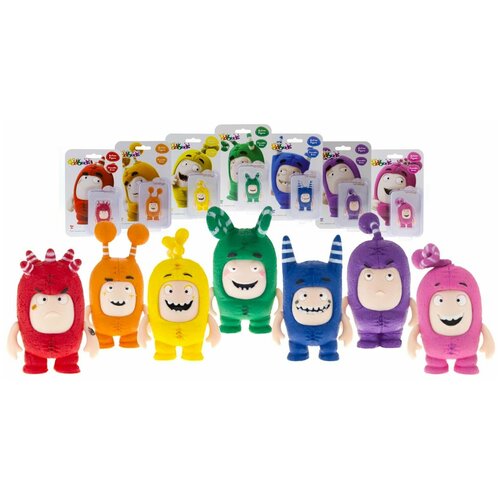 Набор фигурок 7 шт Чуддики 5,5 см Oddbods