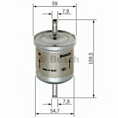 Фильтр топливный Bosch 0 450 905 969