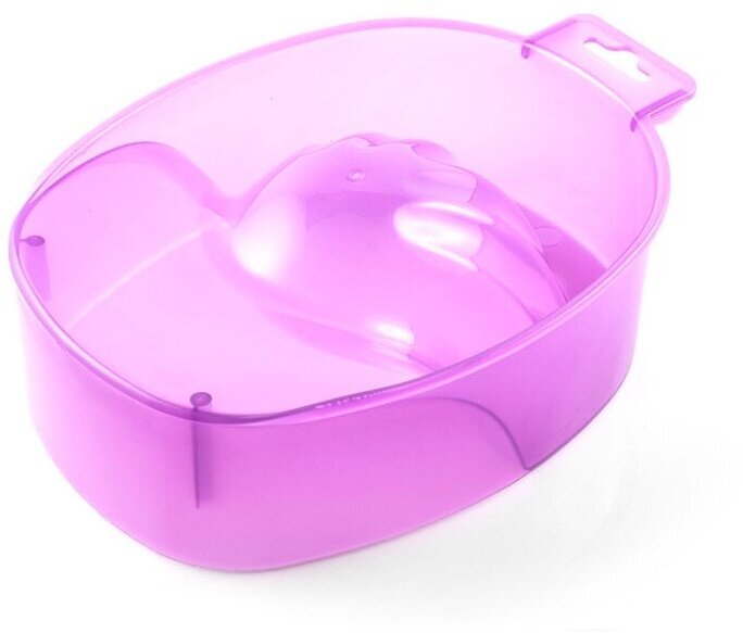 TNL ванночка для маникюра (прозрачно-фиолетовая)