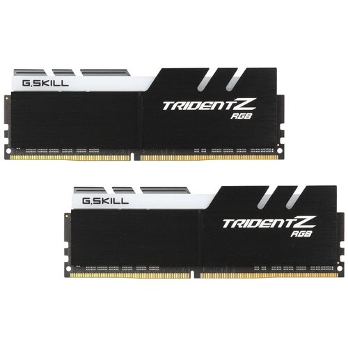 Оперативная память GSKILL Trident Z RGB 16 ГБ 8 ГБ x 2 шт DDR4 3200 МГц DIMM CL14 F4-3200C14D-16GTZR 1899800₽