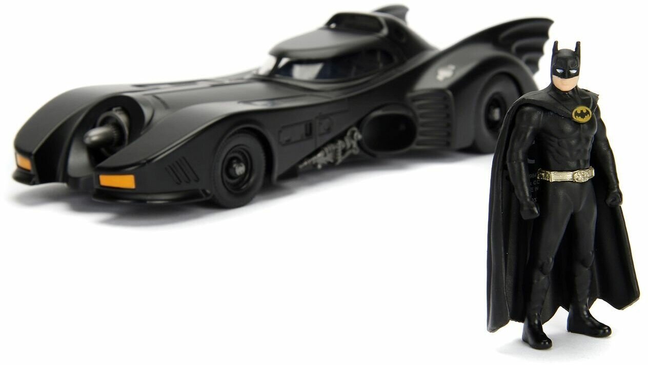 Фигурка Jada DC: 1989 Batmobile W/Batman