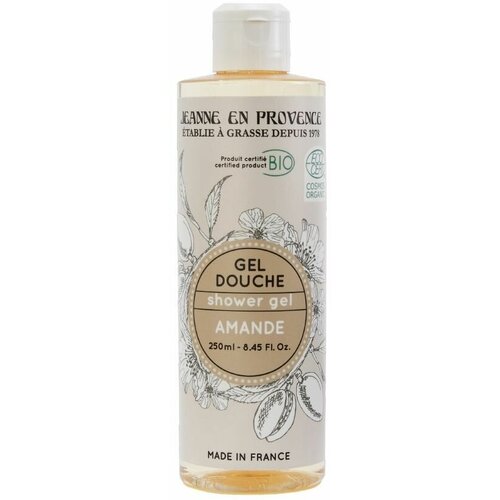 Jeanne En Provence Almond Гель для душа 250 мл масло для душа jeanne en provence масло для душа rose envoutante