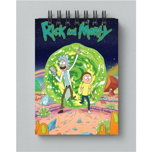 Блокнот Рик и Морти - Rick and Morty № 22 блокнот рик и морти 22