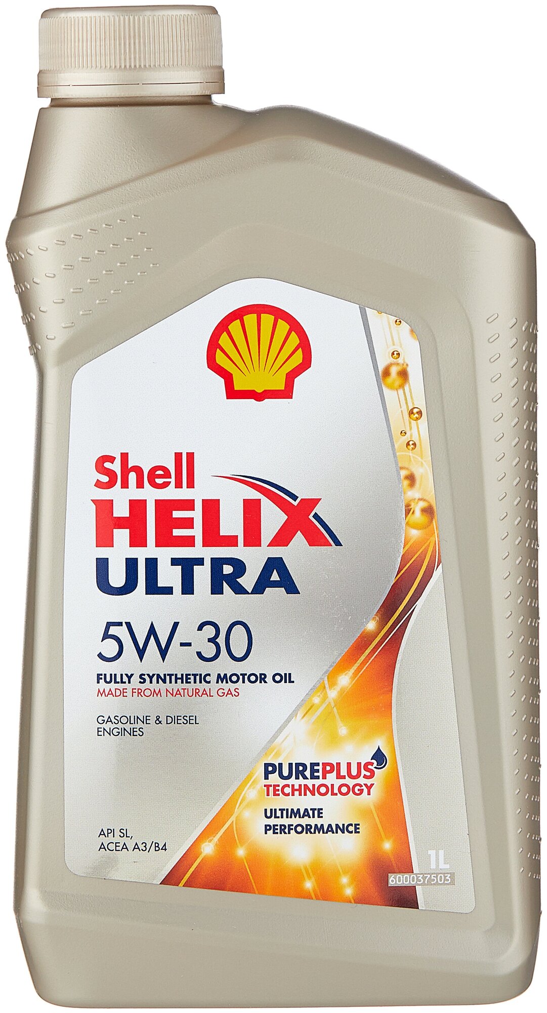 Синтетическое моторное масло SHELL Helix Ultra 5W-30