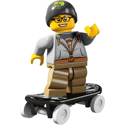 Конструктор LEGO Minifigures Series #4 8804-09 Street Skater (col04-9)