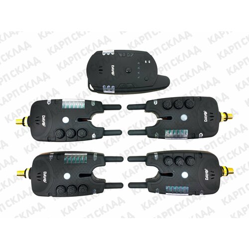 фото Набор электронных сигнализаторов поклевки dayo monster carp mk2 4+1