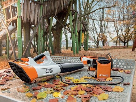 Аккумуляторная воздуходувка STIHL BGA 100, 36 В - фотография № 9