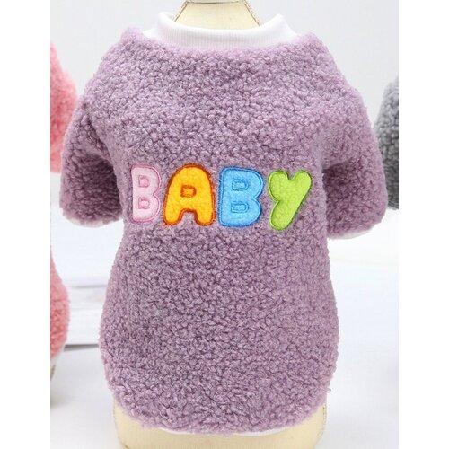 Кофта «BABY» фиолетовый (30 спина - 42 грудь - 29 шея) кофта baby серый 30 спина 42 грудь 29 шея