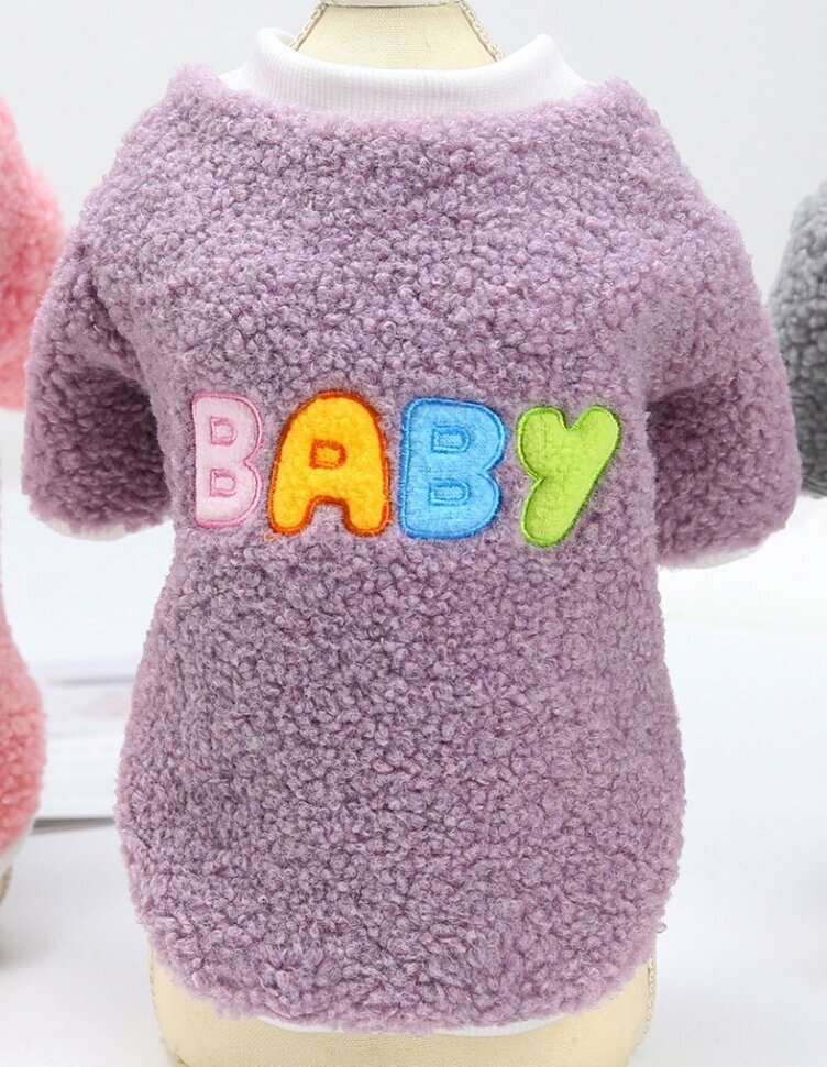 Кофта «BABY» фиолетовый (30 спина - 42 грудь - 29 шея)