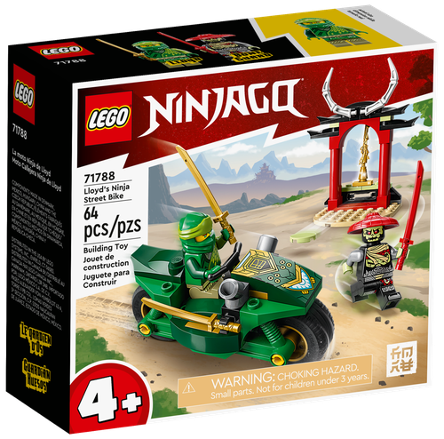 Конструктор LEGO Ninjago 71788 Lloyd’s ninja street bike, 64 дет.