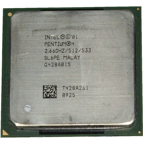 Процессор Intel Pentium 4 2667MHz Northwood S478, 1 x 2667 МГц, HP процессор intel pentium 4 2800mhz prescott s478 1 x 2800 мгц hp