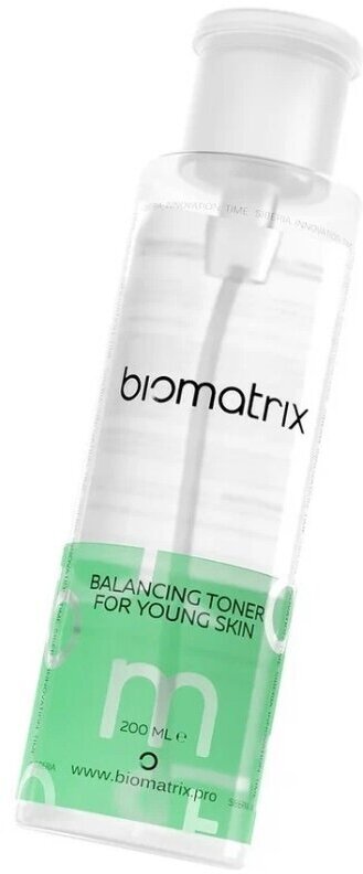 Biomatrix Balancing Toner Балансирующий тоник для молодой кожи , 200 мл