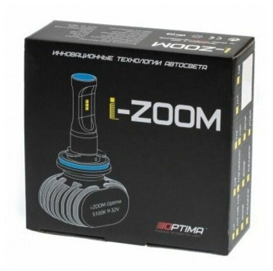 Светодиодные лампы PSX24W Optima LED i-ZOOM, Seoul-CSP, White, 9-32V, комплект - 2 лампы