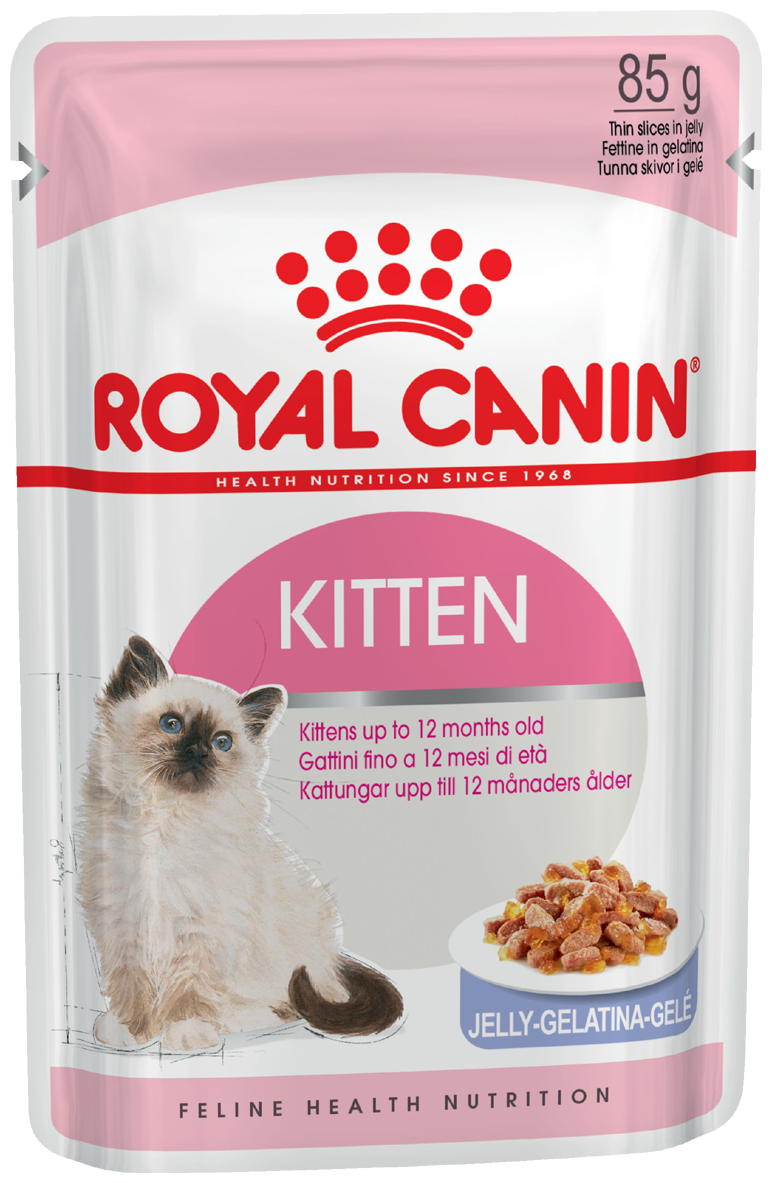 корм для котят Royal Canin Kitten Instinctive (кусочки в желе)