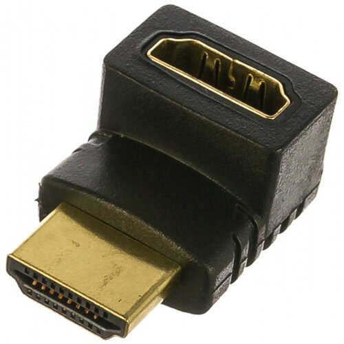 Аксессуар Gembird Cablexpert HDMI-HDMI 19F/19M A-HDMI270-FML переходник hdmi hdmi cablexpert a hdmi270 fml 19f 19m угловой соединитель 270 градусов золотые разъемы пакет