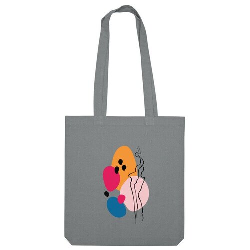 фото Сумка шоппер us basic, серый