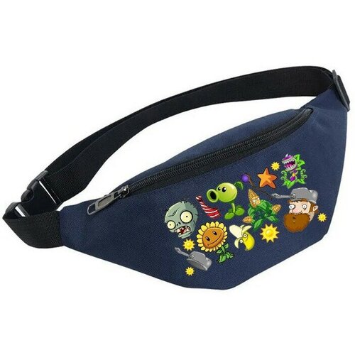 фото Сумка поясная noname, синий