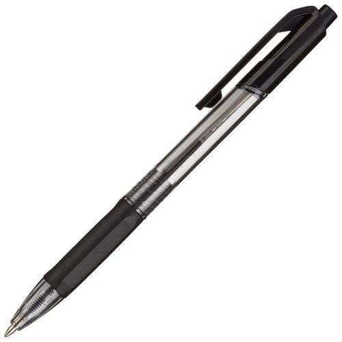 Ручка шариковая автомат. Deli X-tream, д. ш.0.7мм, лин 0.4, р/манж, черн