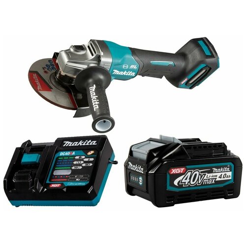 Шлифмашина угловая аккумуляторная 40В XGT 150мм Li-Ion 1x4Ач Makita GA036GM101 5356000₽