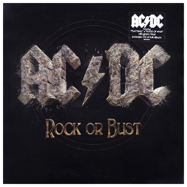 Виниловая пластинка AC/DC - ROCK OR BUST (LP+CD, 3D COVER)