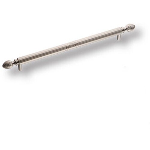 Ручка мебельная скоба классика, никель 224 мм