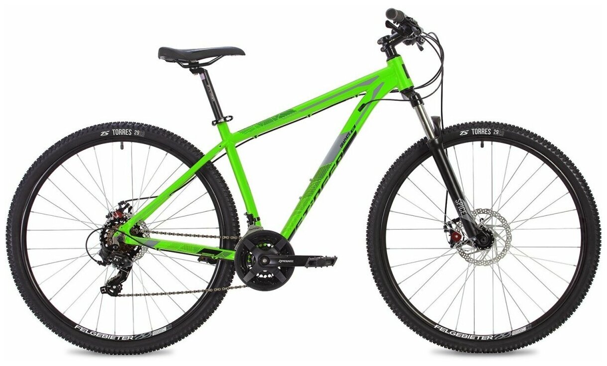 Велосипед STINGER 29" GRAPHITE STD (2021) зеленый, алюминий, размер 22"