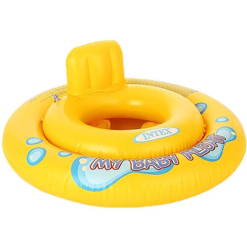 Круг для плавания My baby float, с сиденьем, диаметр67 см, от 1-2 лет, 59574NP INTEX