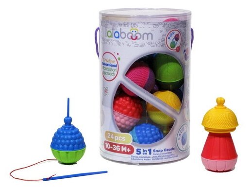 Игрушка развивающая "Lalaboom", 24 предмета (BL200) - фото №1