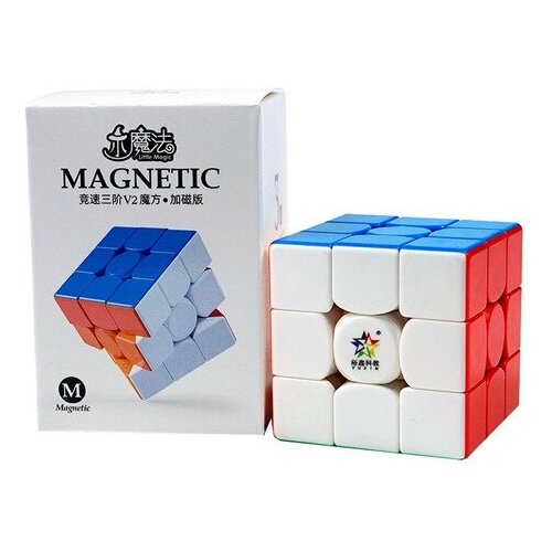 Кубик YuXin Little Magic 3x3 v2 M Magnetic кубик yuxin little magic 3x3 v2 m magnetic