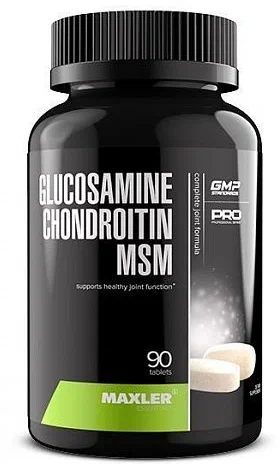 Препарат для укрепления связок и суставов Maxler Glucosamine Chondroitin MSM, 180 шт.