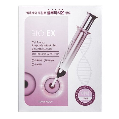 TONY MOLY тканевая маска Bio EX Cell Toning Mask, 30 мл