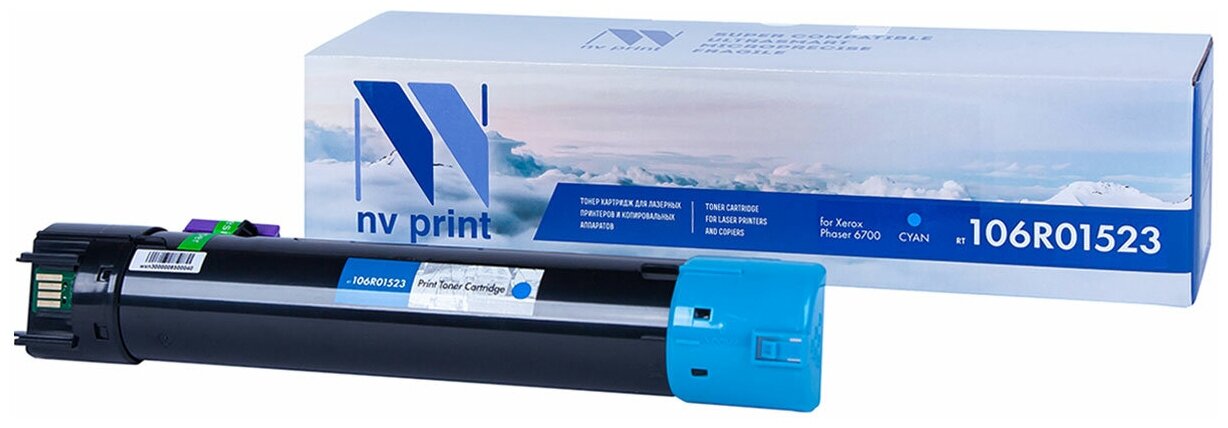 Картридж лазерный NV-Print 106R01523 голубой