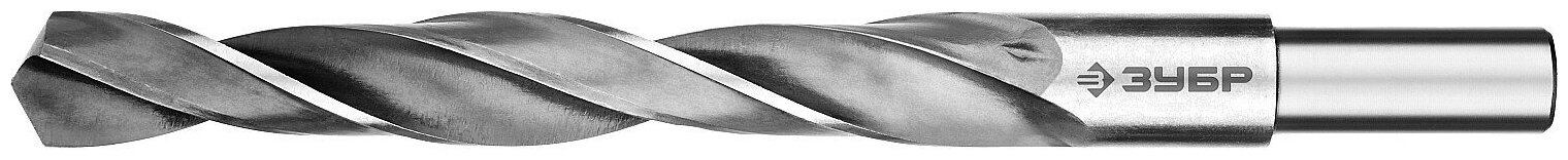 ЗУБР ПРОФ-в 19.0х198мм, Сверло по металлу, проточенный хвостовик, сталь Р6М5, класс В